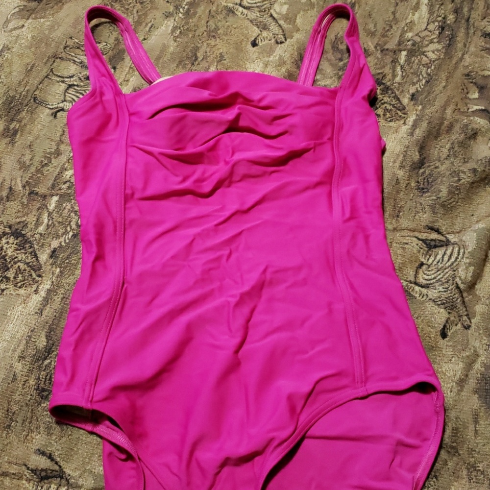 Pink one piece Swimsuit